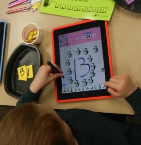 using technology stations to re-inforce preschool academics