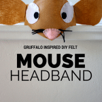 Mouse Headband Tutorial inspired by the Gruffalo