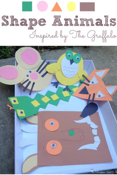 Gruffalo Themed Animals Shapes