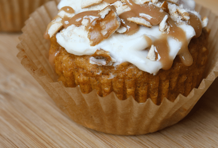 salted caramel pumpkin muffins recipe