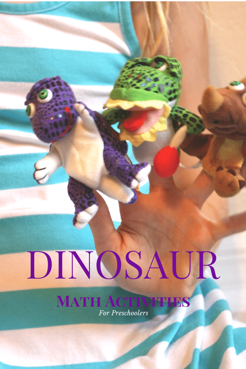 Dinosaur Activities for Preschool: Math Play and More!