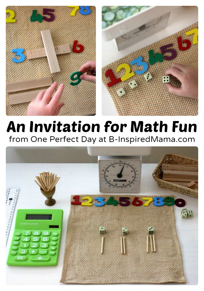 Integrating technology into preschool learning stations for math