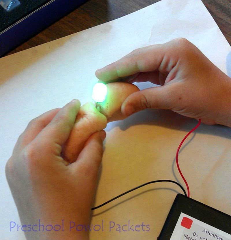 Creating Circuits with Preschool Technology