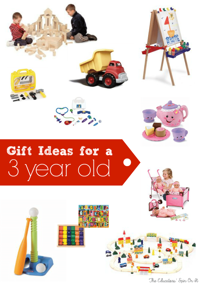 3 year gift ideas