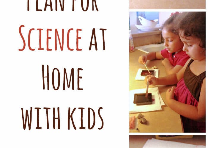 Tips for how to plan for science at home with kids