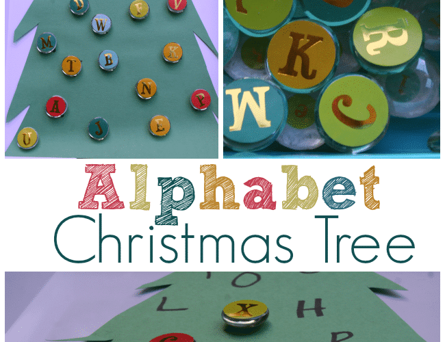 Alphabet Christmas Tree Game for Kids