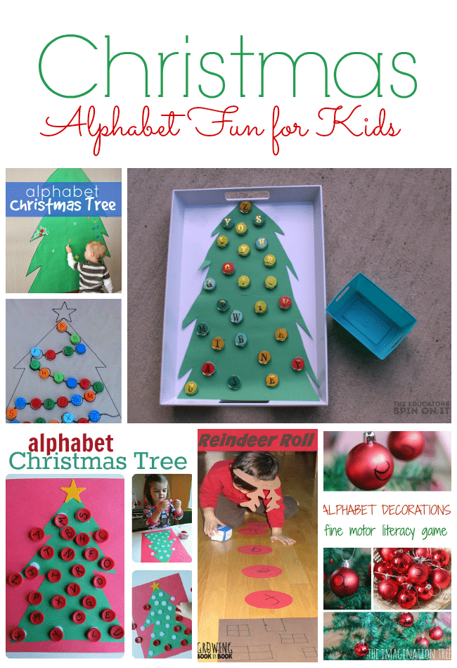 Alphabet Activities for Christmas - The Educators' Spin On It