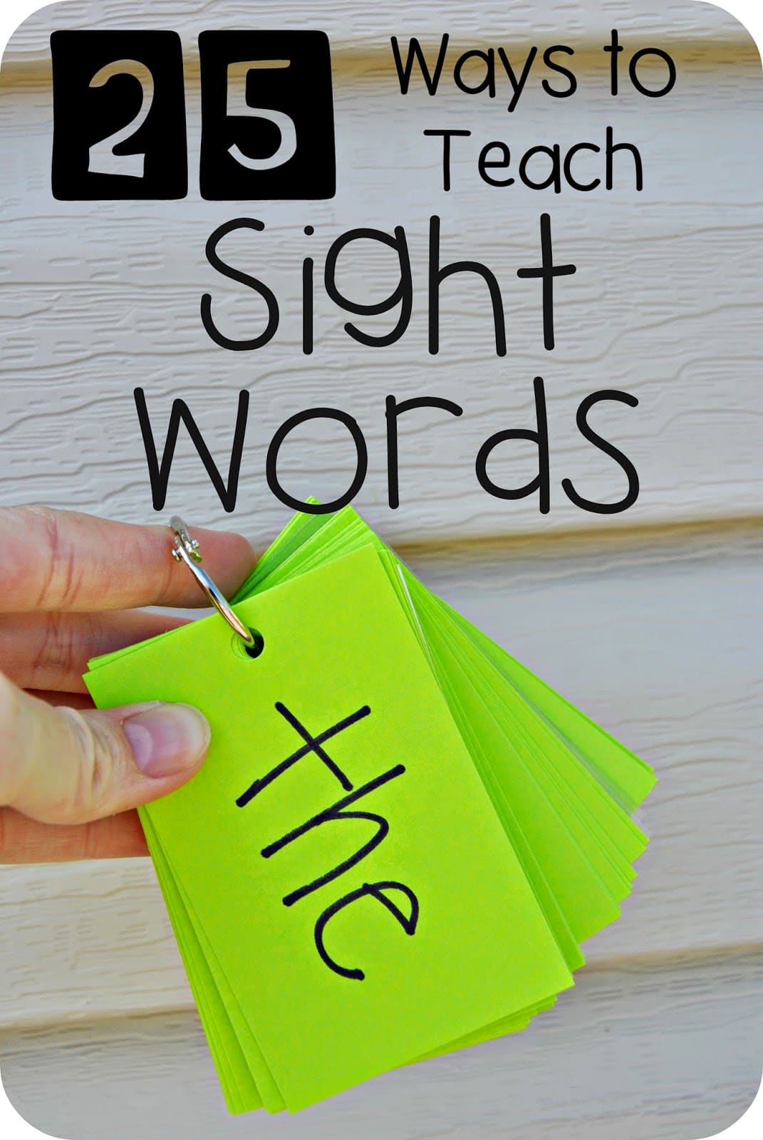 fun sight word activities