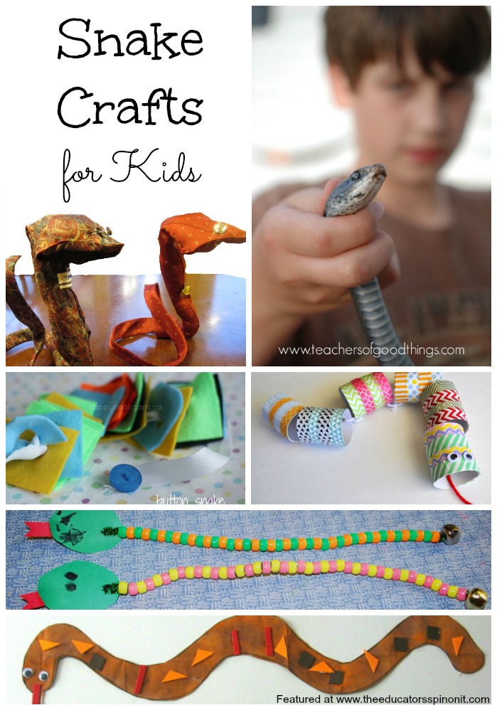 Easy Paper Twirl Snake Craft - Our Kid Things