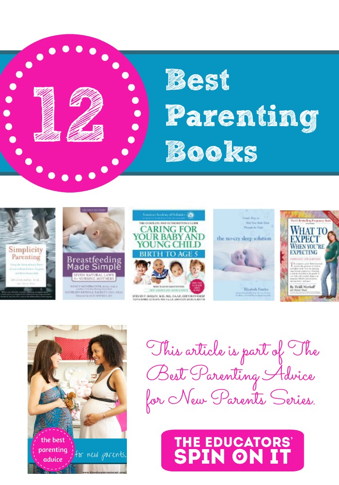 12 BEST - MUST READ parenting books for new parents. A list created by real moms!