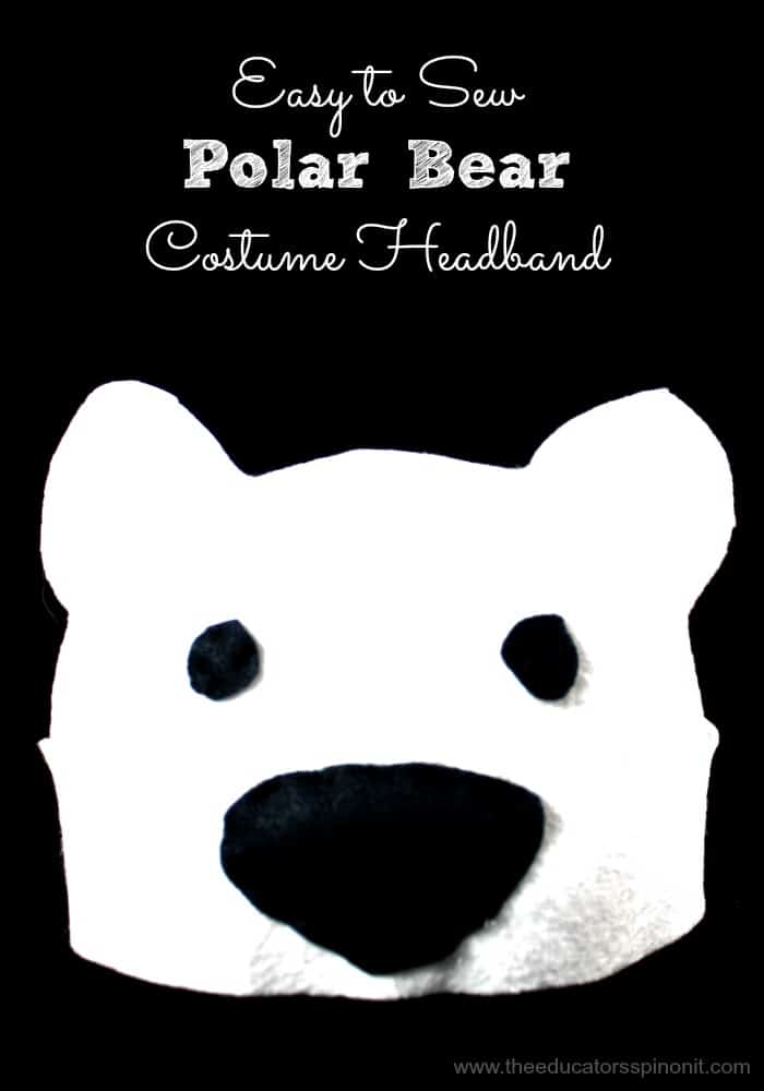 Polar Bear Costume Headband for Kids