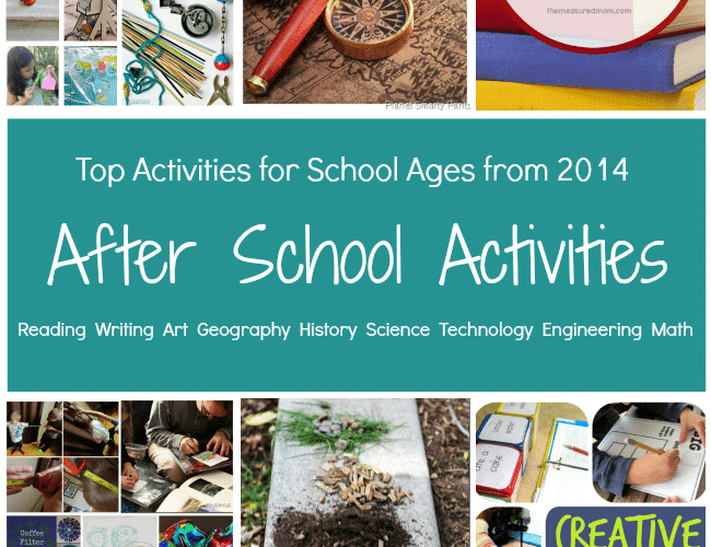 Top Activities from After School Team 2014