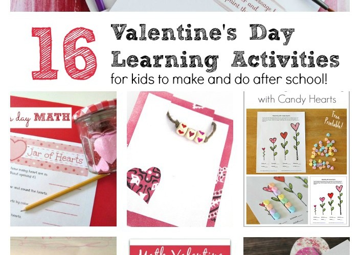 Valentine Learning Activities for Kids