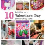Valentine's Day Sensory Play Ideas for Kids