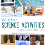 Winter Science Activities for Kids with Snow and Ice