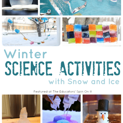 Easy Winter Science Activities with Ice and Snow for Kids