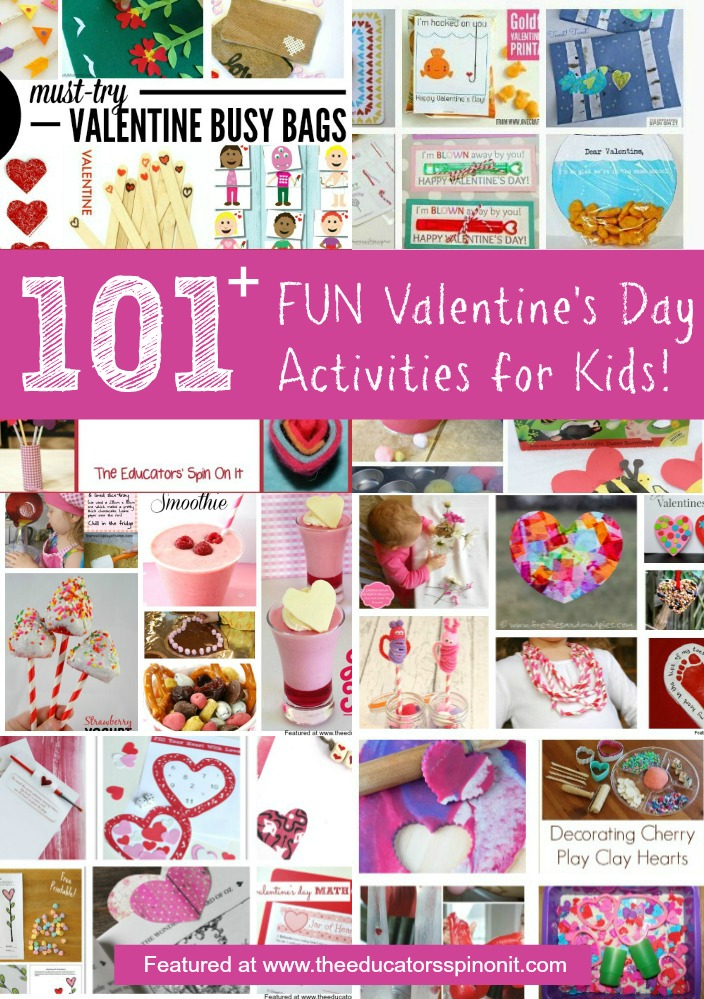 101+ Valentine's Day Activities for Play and Learning