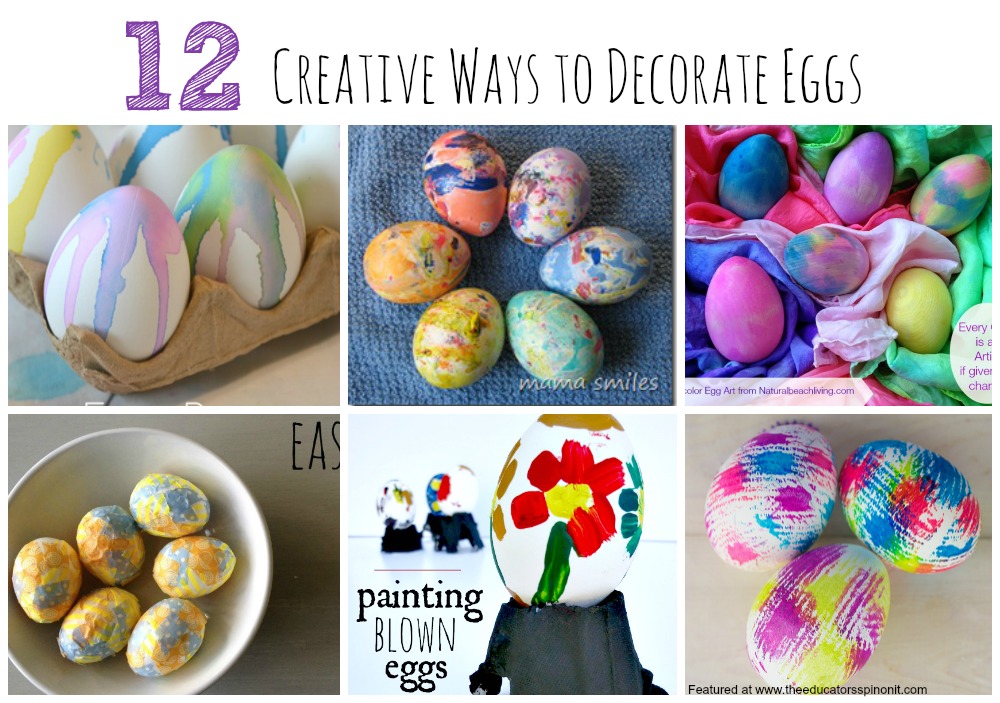 12 Creative Ways to Decorate Easter Eggs