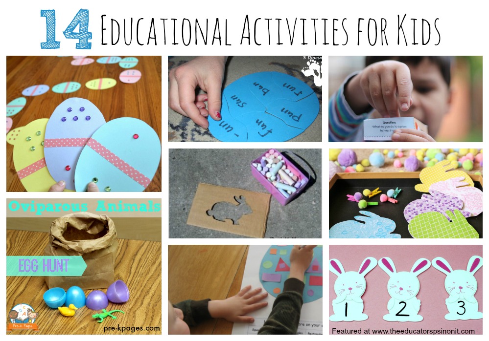 101+ Easter Crafts and Easter Activities for Kids The Educators' Spin