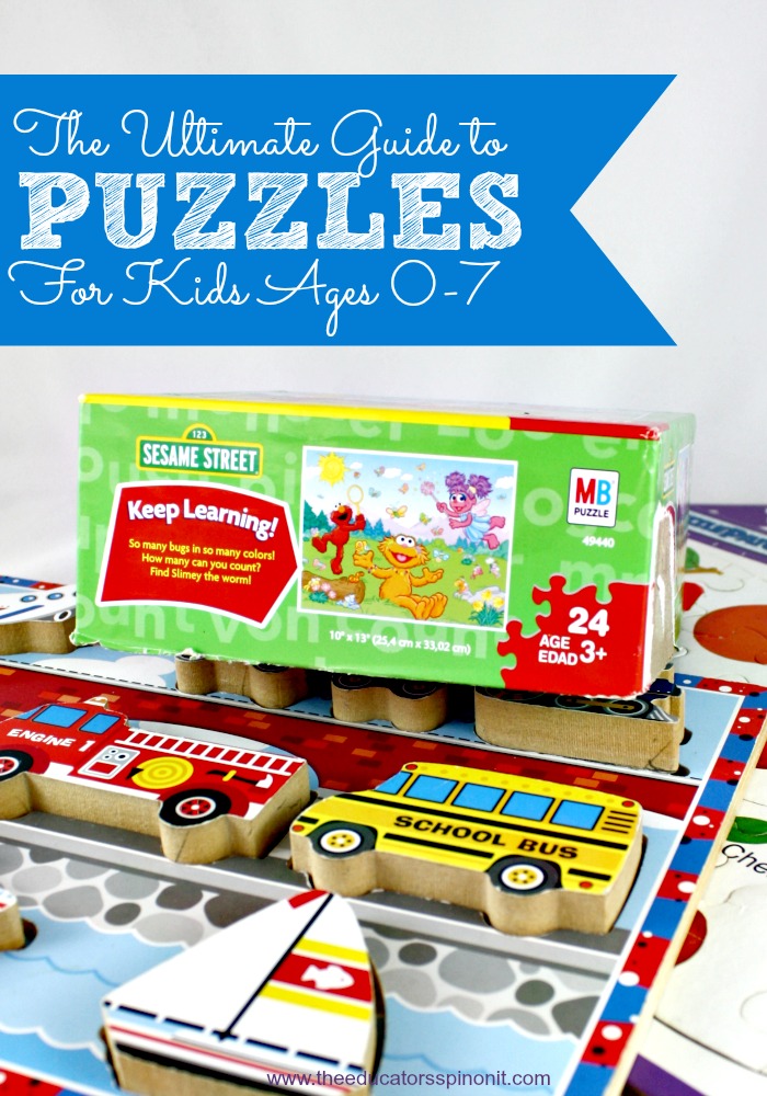 wooden puzzles with knobs for toddlers