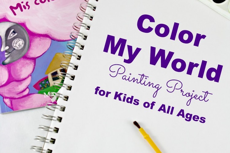 Color My World Art Project for Kids