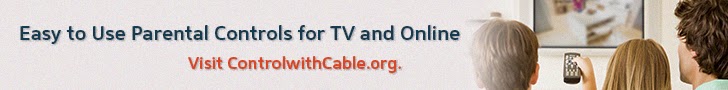 Tips for using Parental Controls Online and TV from ControlwithCable.org and The Educators' Spin On It