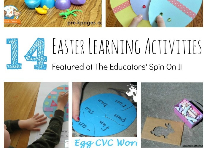 Egg and Bunny Themed Learning Ideas for Kids