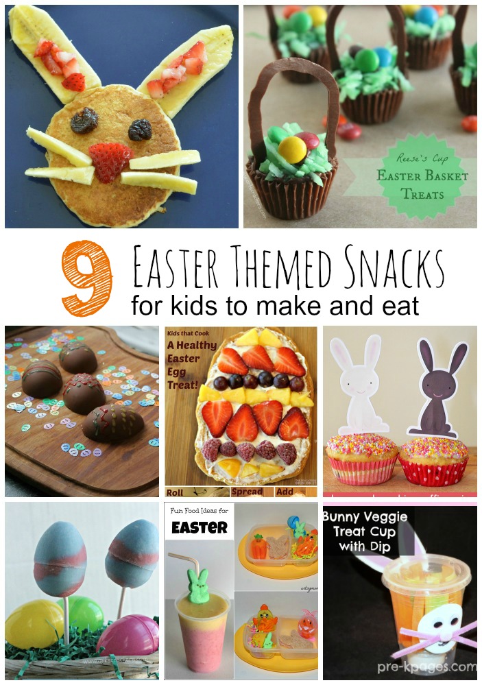 Easter Snacks for Kids and the Books to Read with Them