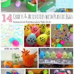 14 Crafts and Activities with Plastic Eggs