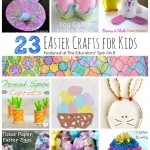 Egg and Bunny themed crafts for kids to make