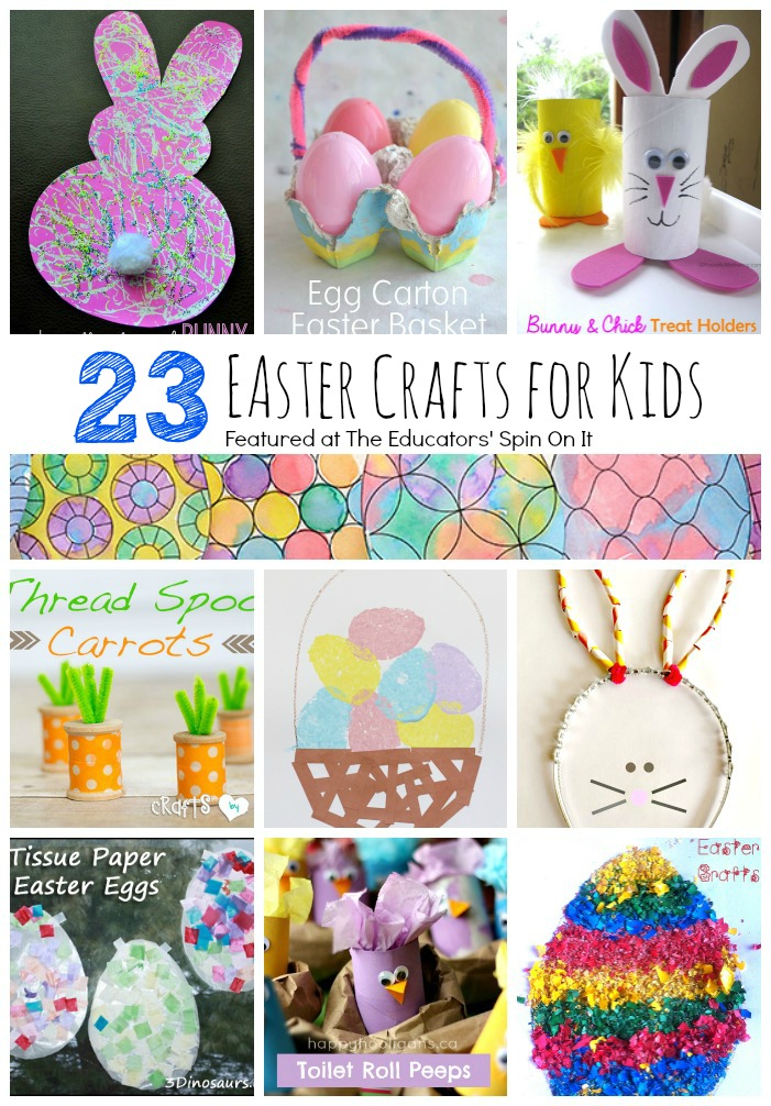 The very best collection of Easter crafts for kids that will turn out every time!
