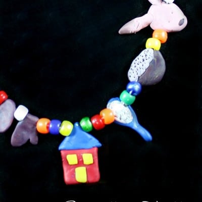 Storytelling Necklace Inspired by Goodnight Moon