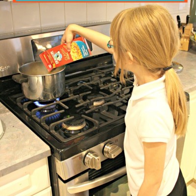 Horizon Mac & Cheese, a Quick and Easy Dinner Recipe that Kids Can Make