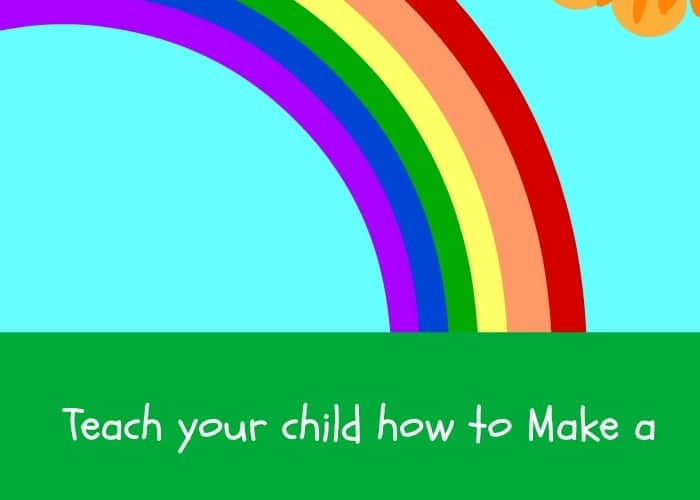 How to Make a Rainbow with Technology for Kids