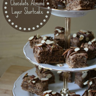 Chocolate Almond Layer Shortcake