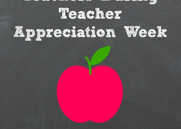 Celebrating all your child's teachers and staff members during teacher appreciation week