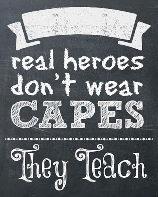 Teacher Appreciation Super Hero Themed Week