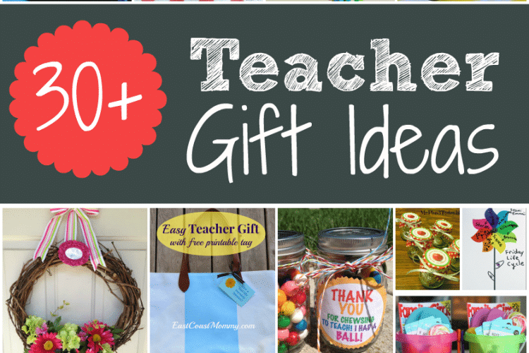 Teacher Gift Ideas for teacher appreciation week