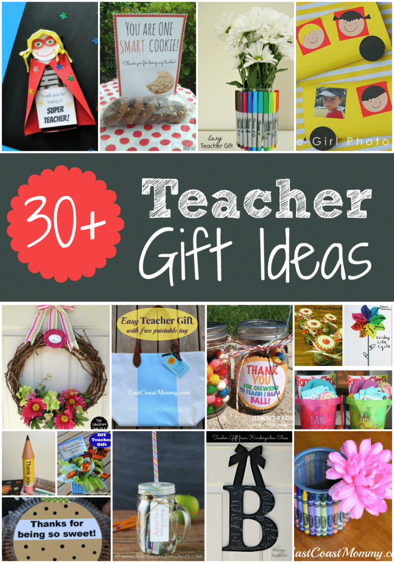 Teacher Gift Ideas for Teacher Appreciation Week and End of School Year ...