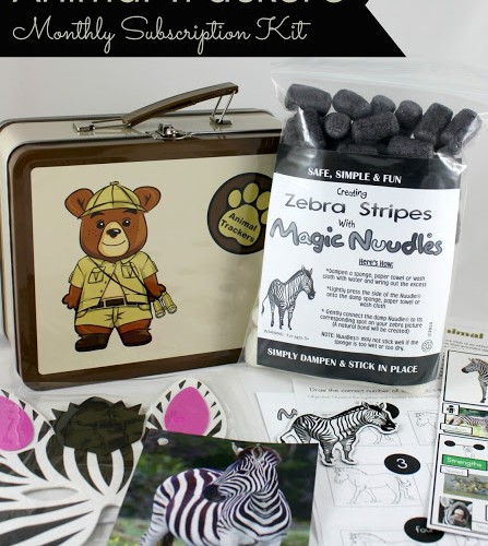 Animal Trackers Monthly Subscription Box