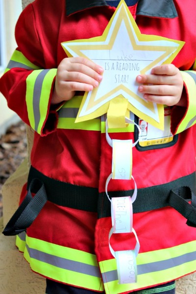Reading Star Book Counting Chain