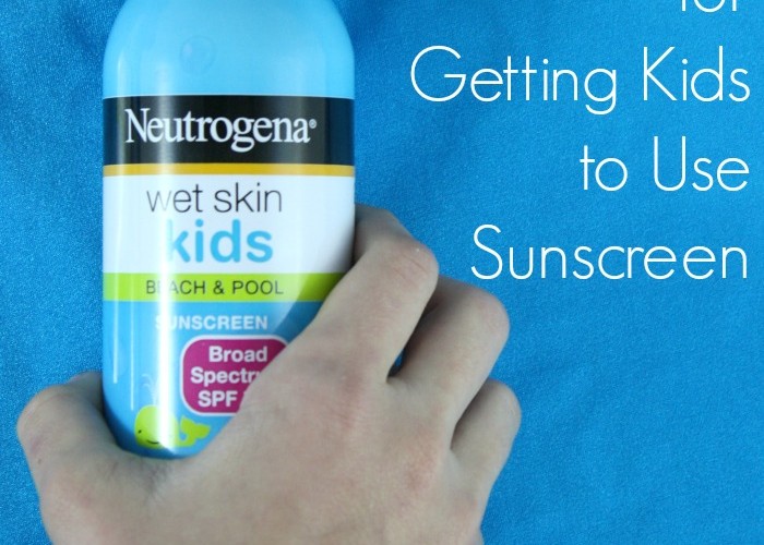 Tips for Getting Kids to use SunScreen