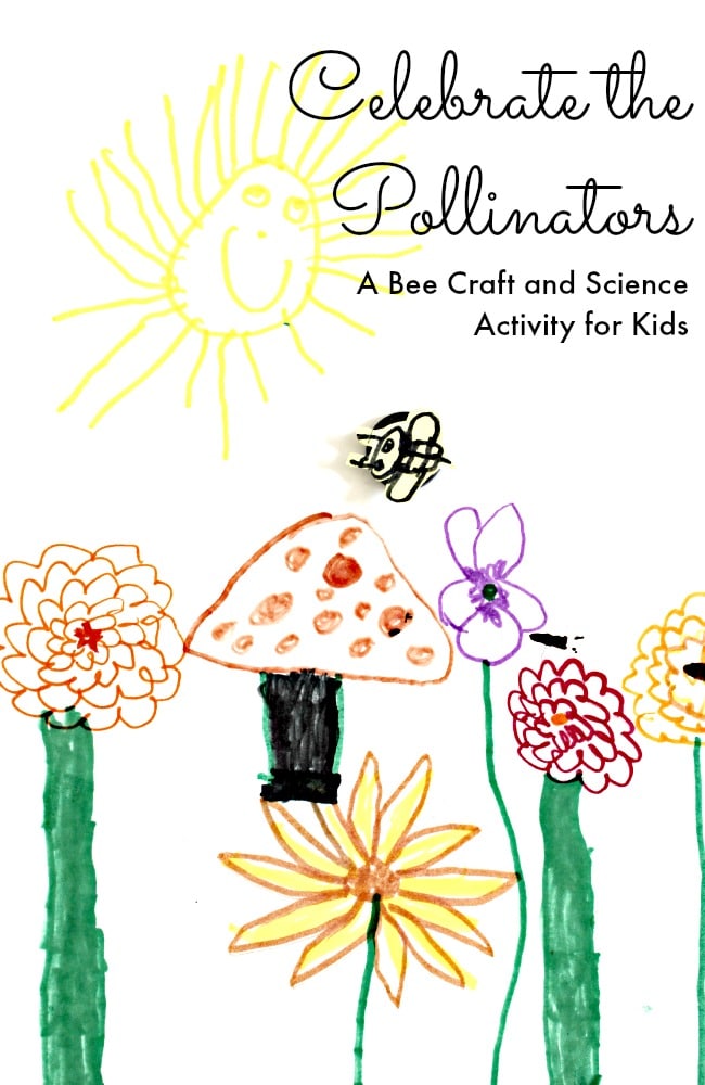  your markers and celebrate the pollinators with this bee craft and science activity for kids.