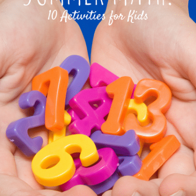 10 Fun Math Activities to Keep Your Preschooler Learning all Summer