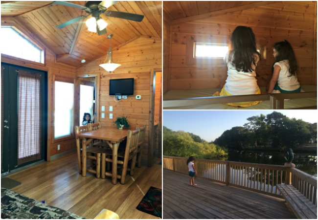 Inside of KOA Cabin in St. Augustine 