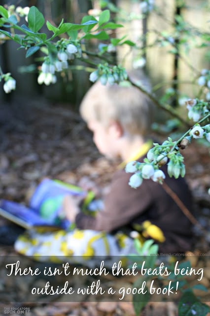 There isn't much that beats being outside with a good book quote. Best tips from a reading teacher and mom on how to get and keep kids excited about reading all summer long.