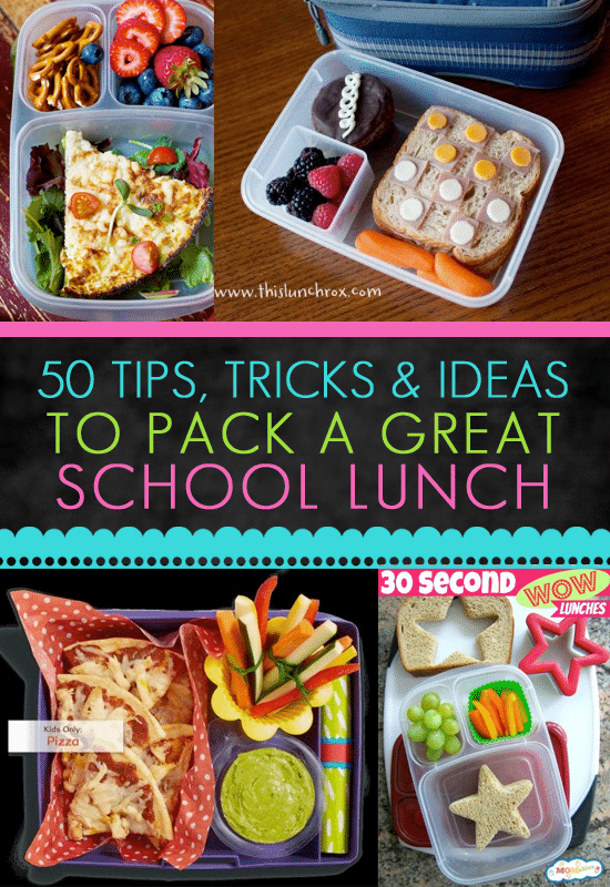 Easy Ideas for Creative Take-to-School Lunches!