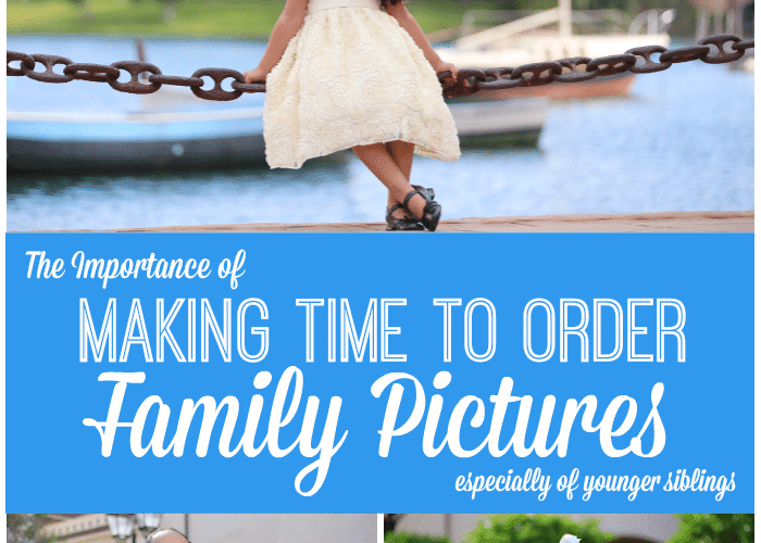 Making Time to Order Family Pictures