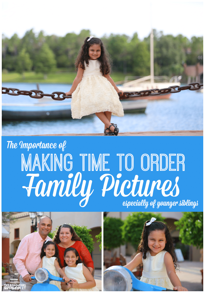 Making Time to Order Family Pictures 