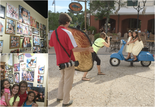 Family Photography Setting at Universal Studios Portifino Bay